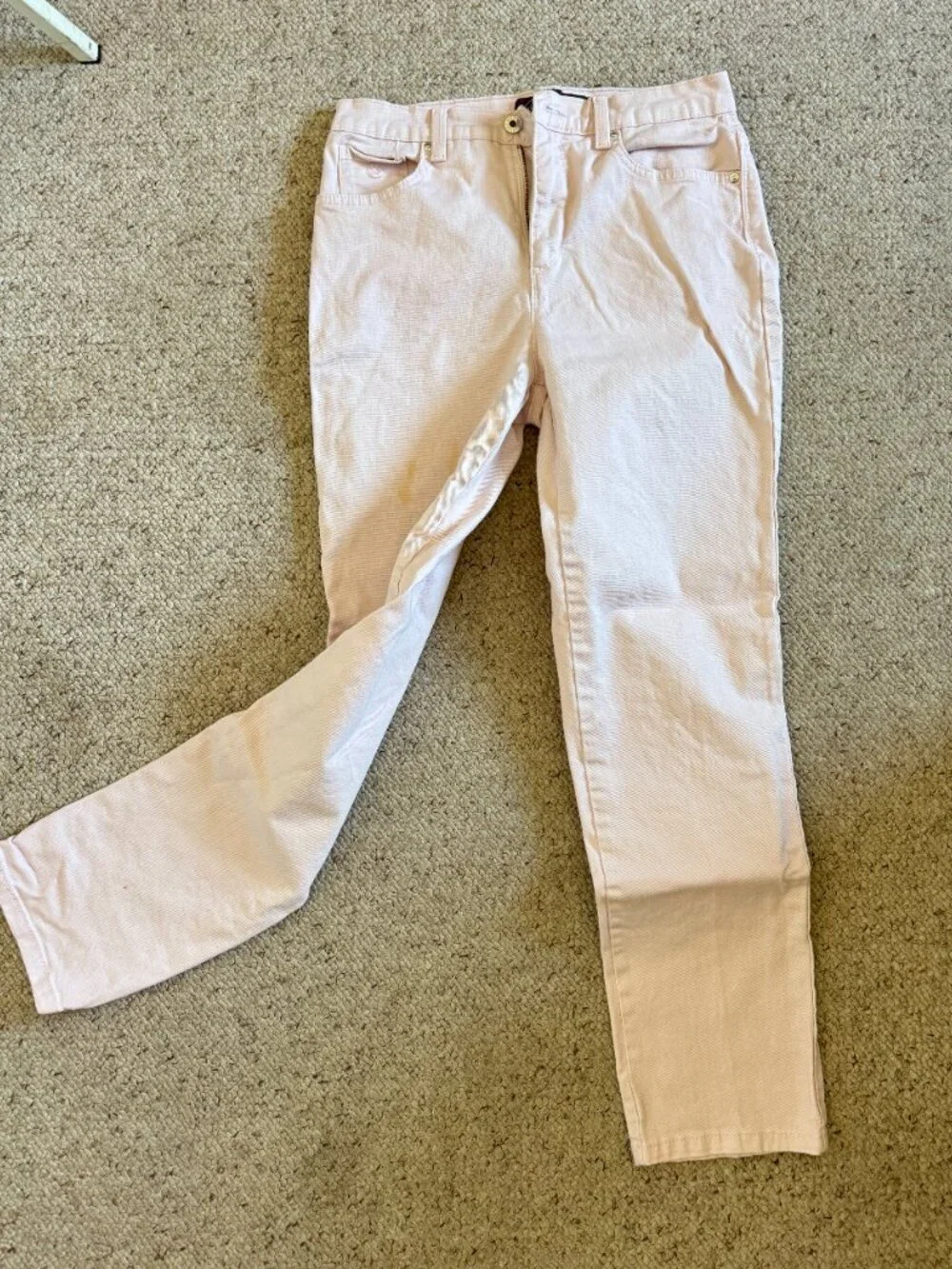 Hint of Pink Jeans Gloria Vanderbilt Missy Sz 8